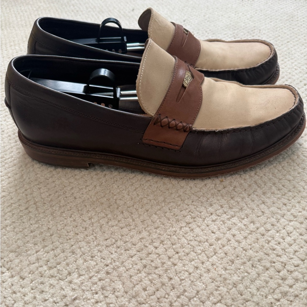 Cole Haan Men’s American Classic Colorblock Penny Loafers